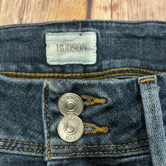 Hudson jeans size 27 Colin flap skinny jeans premium denim - Picture 2 of 6